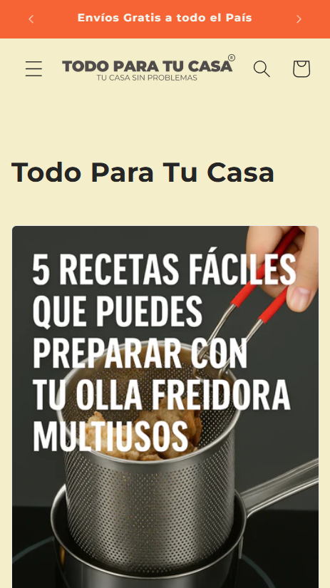Todo Para Tu Casa: Éxito Sostenido en E-Commerce